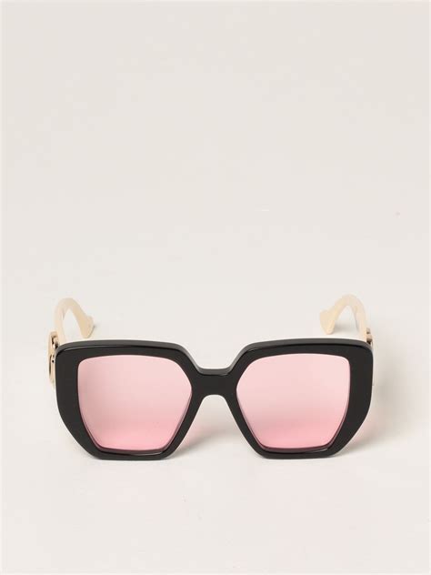 gucci sunglasses in acetate black 2 gucci glasses gg0956s online