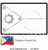 Flag Philippines Coloring Clipart Sample Illustration Royalty Lal Perera Vector Pages Small Template sketch template