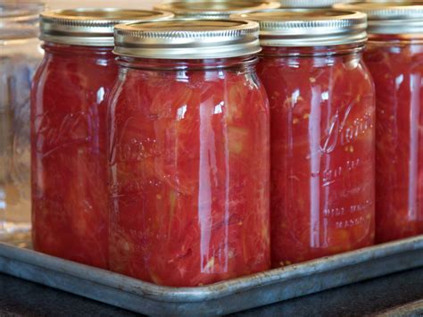 conserves de tomates en pots de verre recette de base