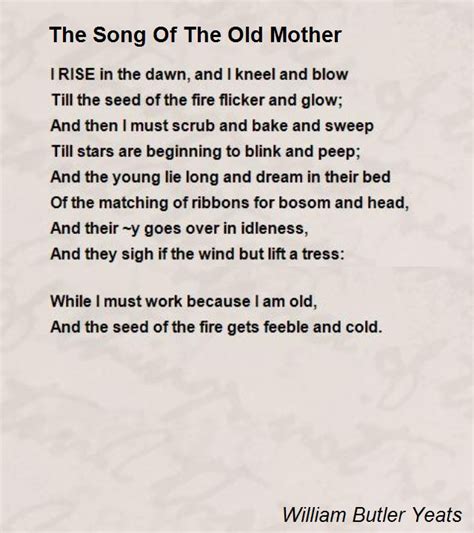 Mother of god yeats analysis