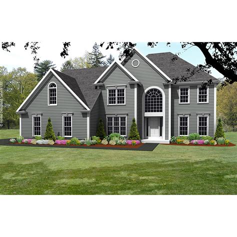 colonial house plan  cl home designing service