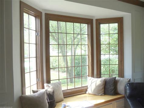 attractive andersen windows  pine wood interiors grids opal enterprises