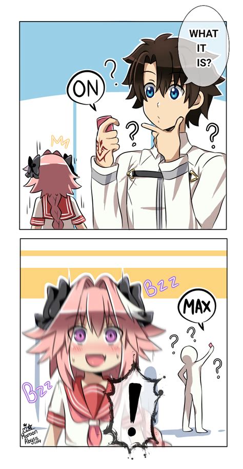 fujimaru ritsuka and astolfo fate and 2 more drawn by maroonabyss