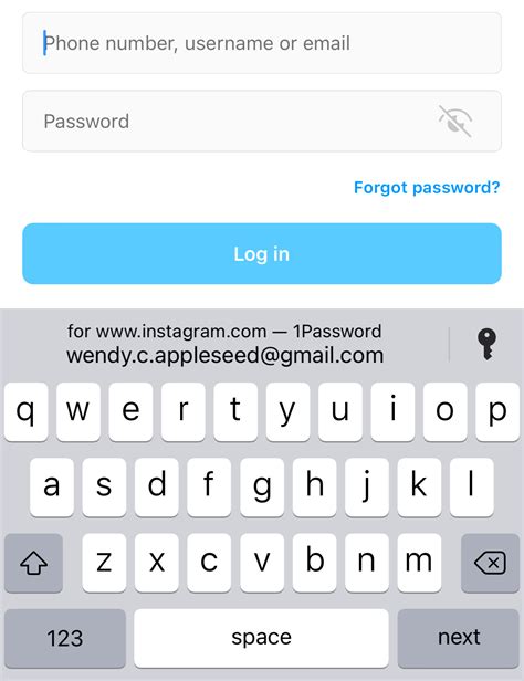 chrome extension  password   ios rpassword