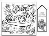 Scout Girl Coloring Brownie Pages Printable Getcolorings Daisy Getdrawings sketch template