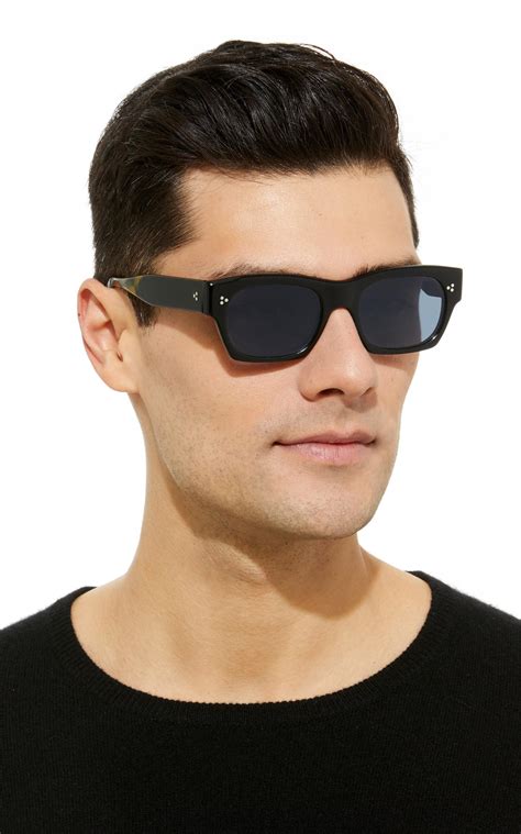 Oliver Peoples Exclusive Isba Square Sunglasses In Black For Men Lyst