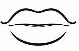Lips Coloring Kids Clipart Lip Draw Pages Step Color Cartoon Easy Drawing Mouth Cliparts Clip Template People Sheet Sketch Library sketch template