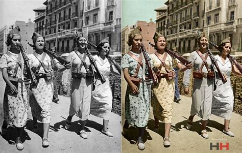 Revolutionary Women Of The Spanish Civil War Civil War Vintage