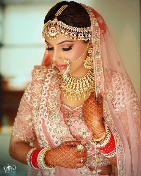 bridal matha patti designs  real brides wore