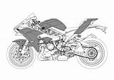 H2 Kawasaki Lavado sketch template