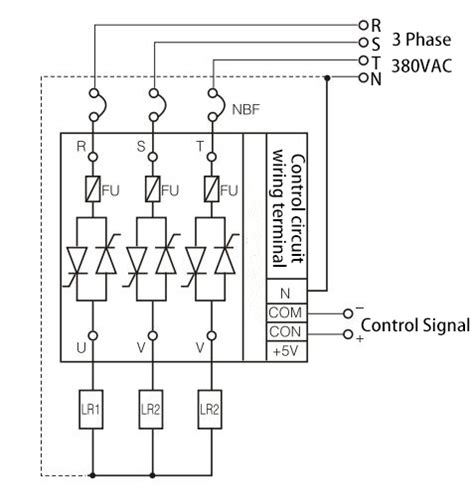 wire  phase scr power regulator ato