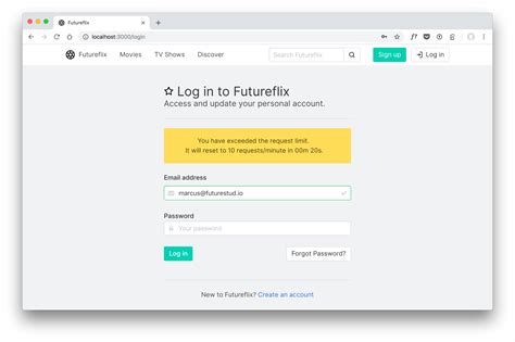 learn hapi show rate limit exceeded error  login part