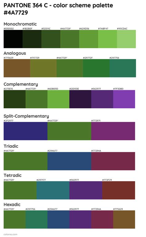 pantone   color palettes  color scheme combinations colorxscom