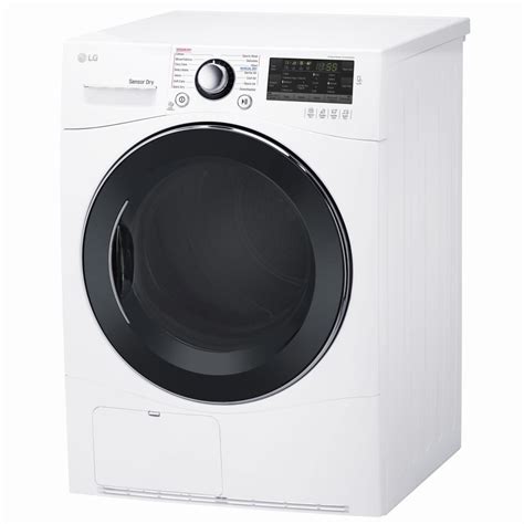 lg dlecw   electric smart dryer   cu ft capacity smartthinq technology