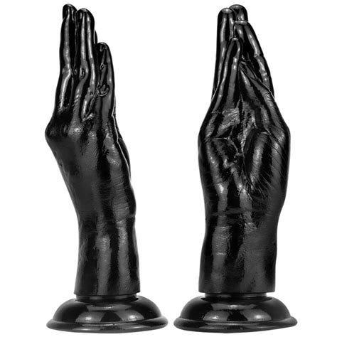 black fist dildo realistic hand desgin anal dildo hand stuffed anal