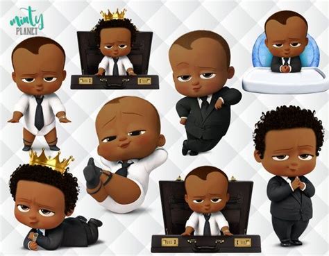 african american boss baby afro boss baby characters full etsy baby