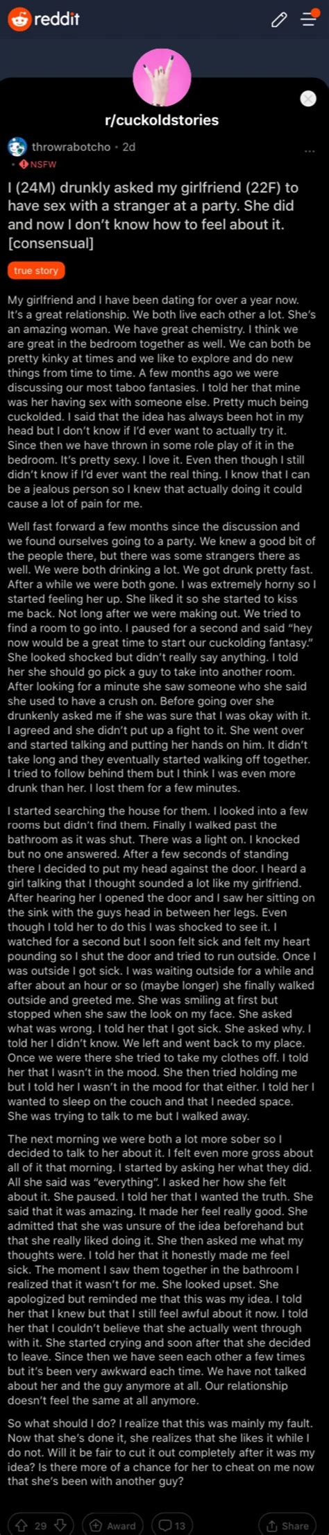 reddit throwrabotcho onsfw i drunkly asked my girlfriend to have sex