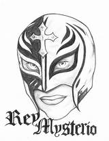 Rey Mysterio Mask Wwe Coloring Pages Drawing Drawings Logo Sketch Lover Gg Cara Sin Getdrawings Deviantart Paintingvalley Printable Color Popular sketch template