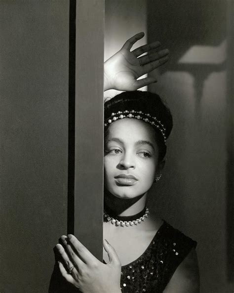 moune posing by a wall photograph by horst p horst fine art america