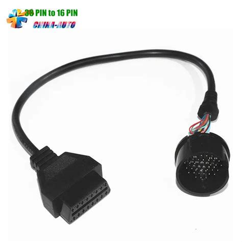 high quality  pin   pin obd diagnostic scanner connector cable    nz pin  pin