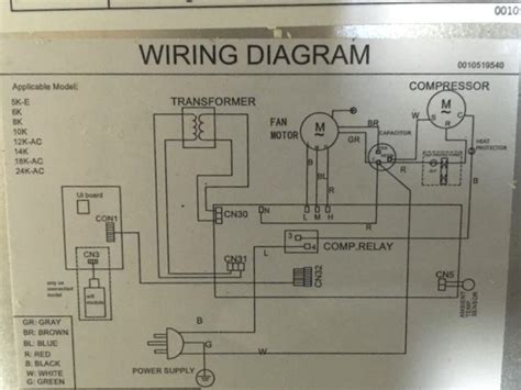 cold room wiring diagram