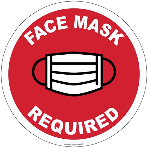 mask required sign printable