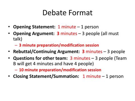 debate format powerpoint    id