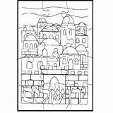 Yerushalayim Puzzle Jerusalem Maximize Israel sketch template