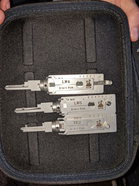 prototype lock picks   locksmith friend  apparently  final
