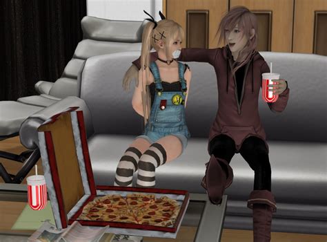 movie night with ligtning and marie rose by lolpintolol on deviantart