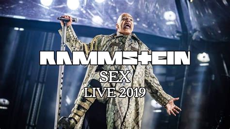 rammstein sex live 2019 multicam by vitos reiser gensenkirchen