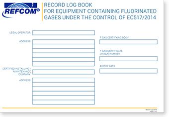 refcom offers editable  gas logbook cooling post