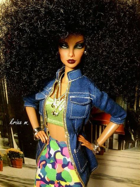 Mini Clone African American Dolls Black Barbie Black Doll