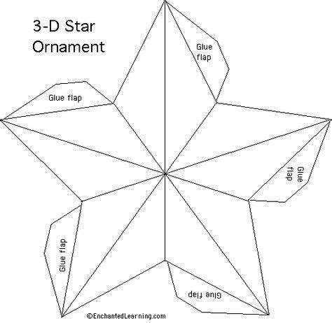 pin  sandy hrt  detalles star template paper ornaments paper stars