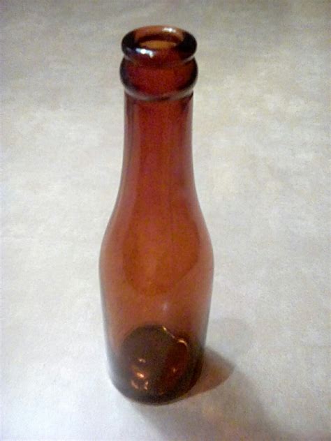 Vintage Brown Glass Bottle Brown Glass Bottles Bottles Decoration