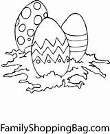 Paskah Mewarnai Telur Kelinci Familyshoppingbag Diwarnai Db21 Martias sketch template