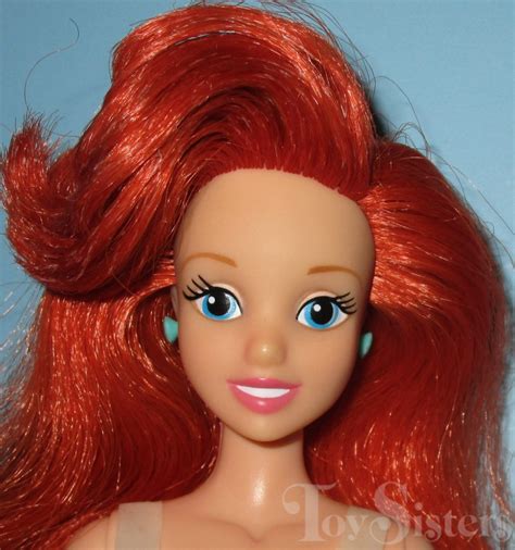 disney store  mermaid ariel main release doll  toy sisters