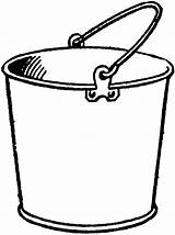 Bucket Template Clipart Childs Cliparts Computer Designs Use sketch template