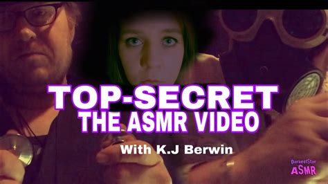 asmr m top secret k the asmr video with k j berwin youtube