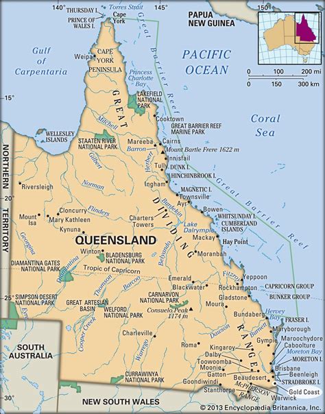 Gold Coast Australia Map Population And Facts Britannica