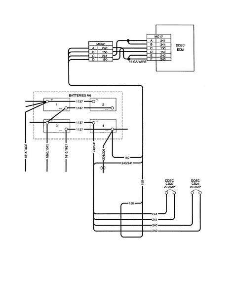 detroit ddec  wiring diagram wiring diagram