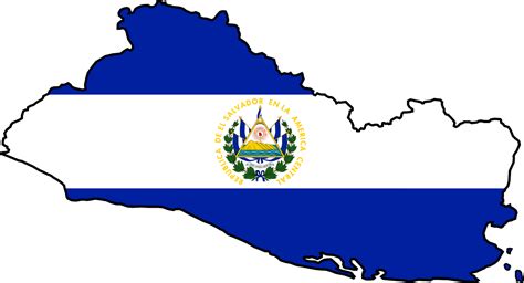 El Salvador Flag 070711 Vector Clip Art Free Clip Art
