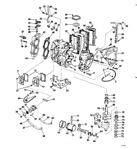 hp mercury outboard motor parts diagram reviewmotorsco
