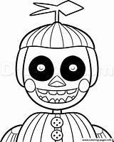 Fnaf Coloring Pages Boy Balloon Nights Printable Phantom Freddy Five Freddys Online Drawing Para Characters Drawings Colorear Puppet Golden Info sketch template