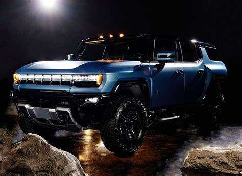 electric gmc hummer pickup  offers  miles  range