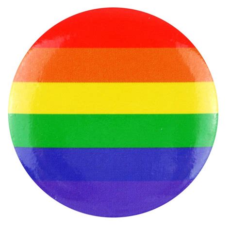 gay pride rainbow badge