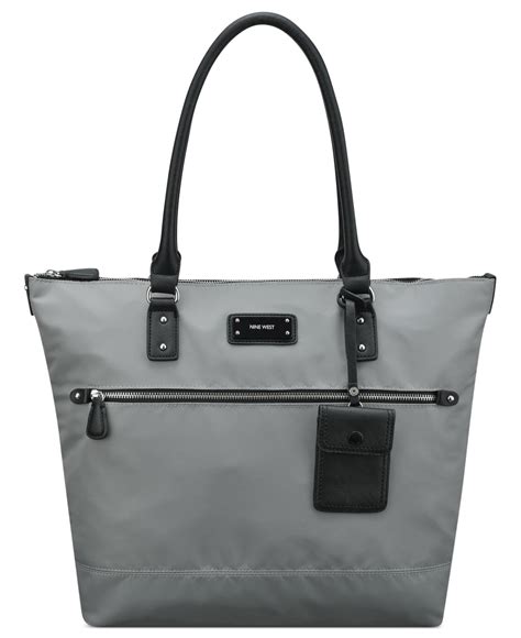 lyst nine west 9 on the go large tote in black