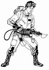 Ghostbusters Busters Colouring Deviantart Stanz sketch template