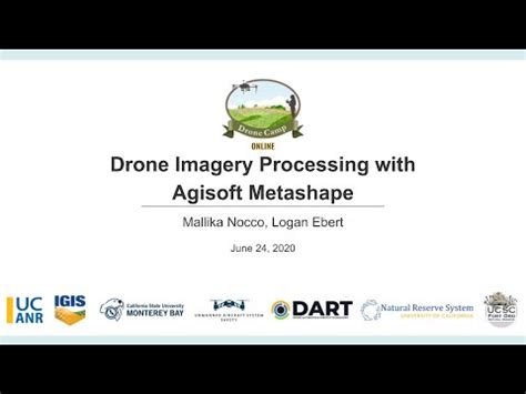 dronecamp  drone imagery processing  agisoft metashape youtube