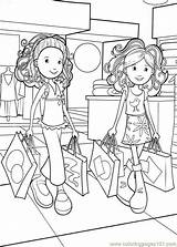 Coloring Girls Groovy Pages Kids Printable Color Sheets Teckningar Cute Book Shopping Coloriage Cartoons Drawing Anslagstavla Välj Målarböcker sketch template